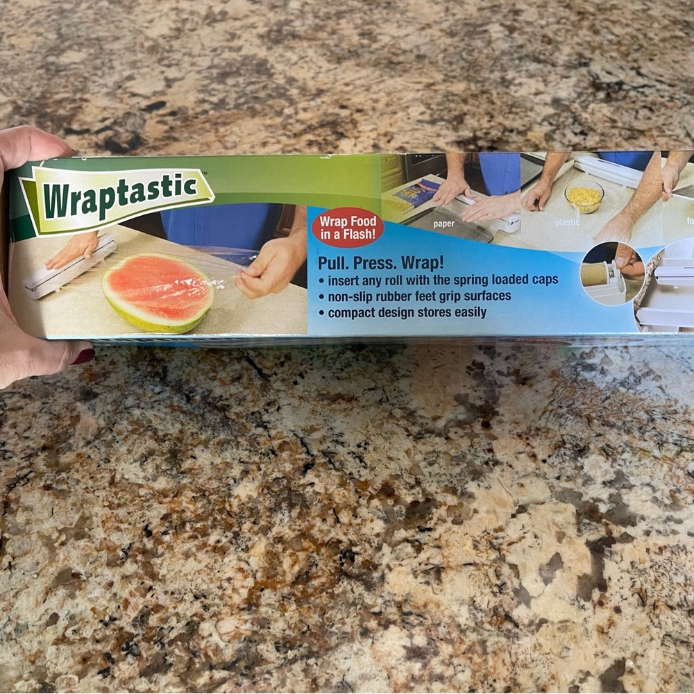 White Food Wrap Dispenser